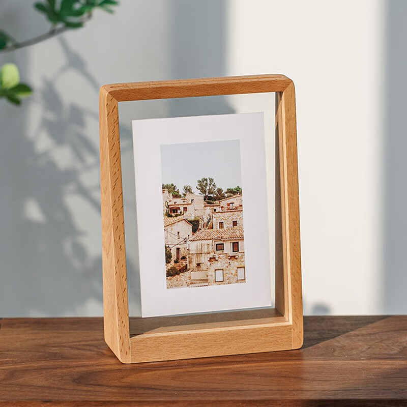 Transparent Wood Photo Frame